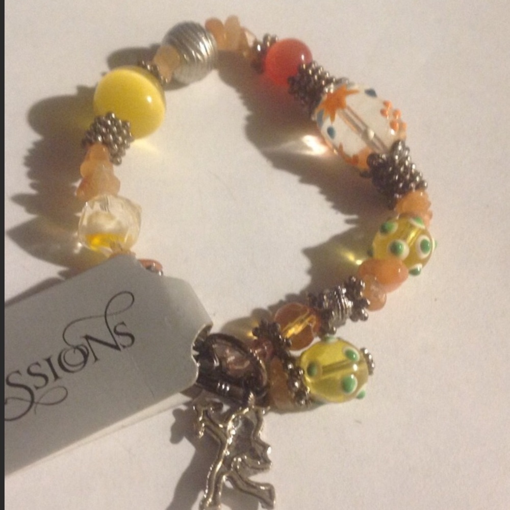 Brand New Bracelet with Charms Cupid